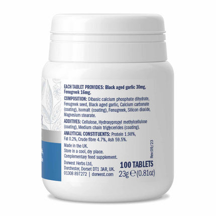 Dorwest Knoflook & Fenegriek Tabletten voor Honden