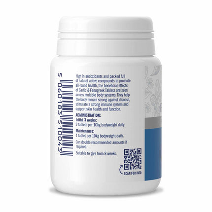 Dorwest Knoflook & Fenegriek Tabletten voor Honden