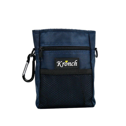 Kronch luxe snacktas in het blauw