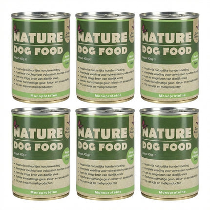 Nature-Dog-Food-lam-blik-monoproteine-tray