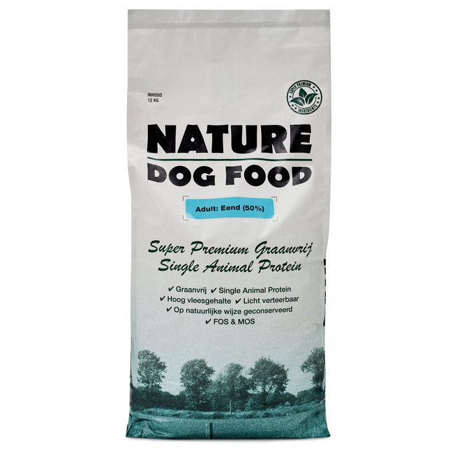 Nature-dog-food-hondenvoer-eend-zak