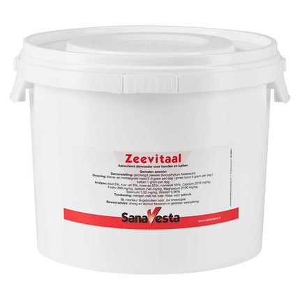 Emmer met Zeevitaal Zeewier voor honden van 1 kg