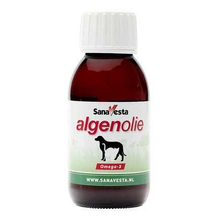 Flesje van Sana-Vesta Algenolie voor honden en katten van 250ml