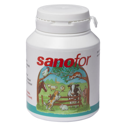 potje van 150 gram Sanofor Veendrenkstof voor honden en katten