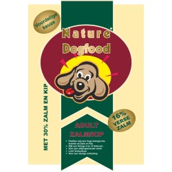 Nature Dogfood Classic Hondenvoer met Zalm en Kip 15kg Nature Dogfood Classic Hondenvoer met Zalm en Kip 15kg