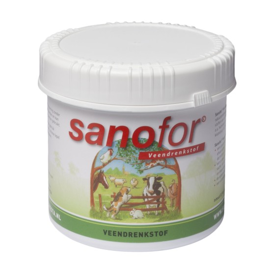 Sanofor Veendrenkstof voor hond & kat Sanofor Veendrenkstof voor hond & kat