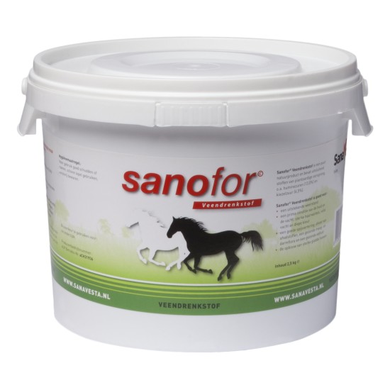 Sanofor Veendrenkstof voor paarden Sanofor Veendrenkstof voor paarden