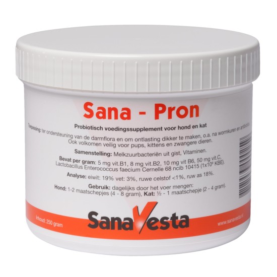 Sana-Pron Probiotica voor hond en kat Sana-Pron Probiotica voor hond en kat