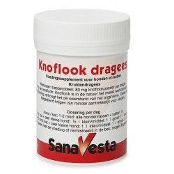 Sana-Vesta Knoflookdragees voor hond en kat Sana-Vesta Knoflookdragees voor hond en kat