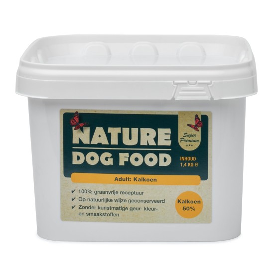Nature Dog Food - Kalkoen Nature Dog Food - Kalkoen