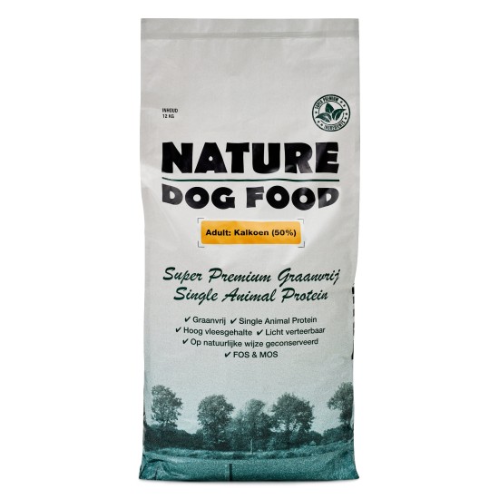 Nature Dog Food - Kalkoen Nature Dog Food - Kalkoen