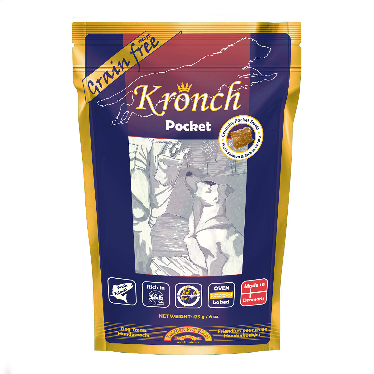 Lakse Kronch Pocket Hondenkoekjes
