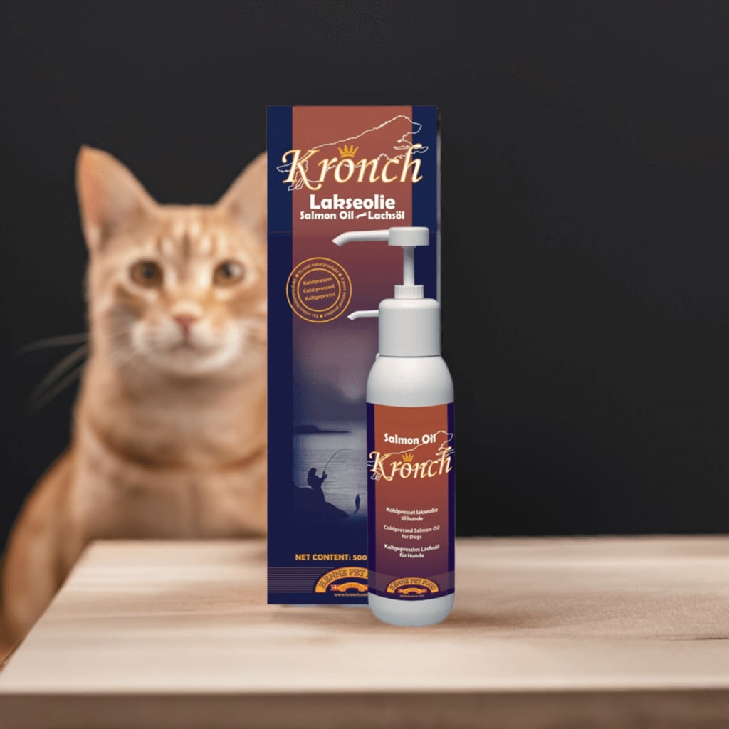 Zalmolie voor katten - Kronch 