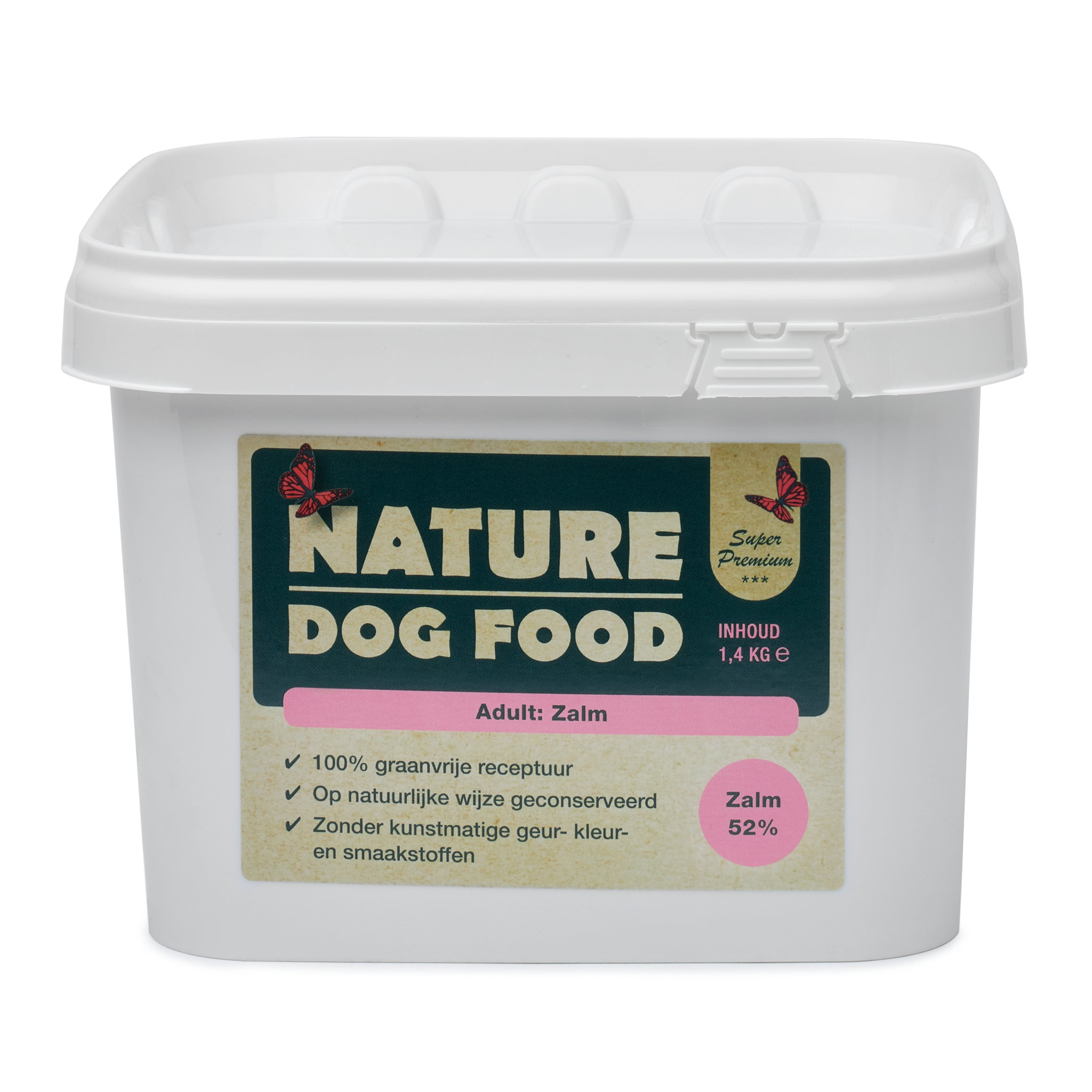 Graanvrij hondenvoer met zalm - Nature Dog Food